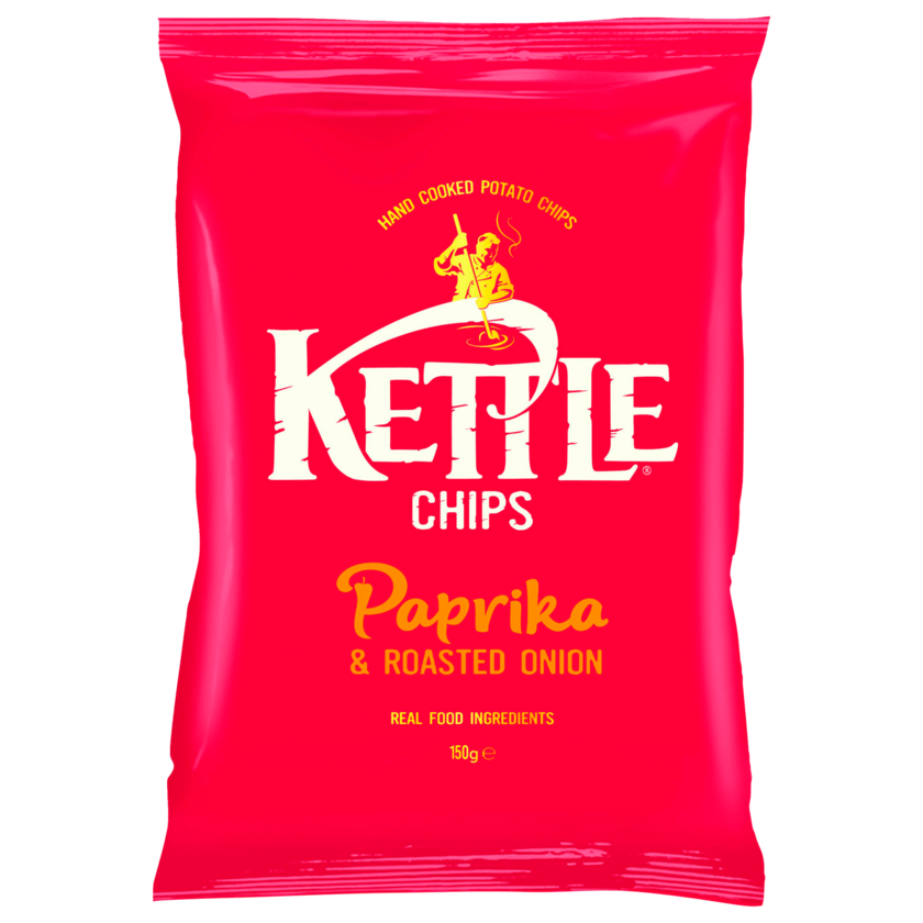 Kettle Chips Paprika & roasted Onion 150 g